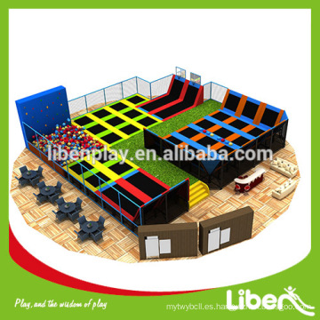 Liben Trampoline Park - diseño, fabricación, montaje en campo. Calidad superior, servicio superior. FRANCHISE CHARGE AT ALL, trampoline arena